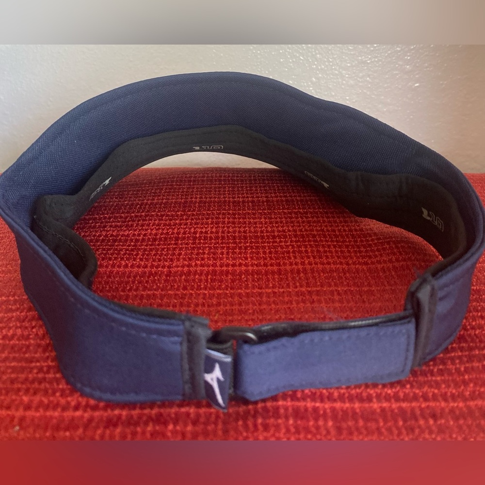 Mizuno Dark Blue Sports Visor - Picture 7 of 12